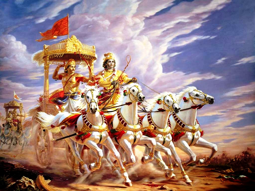 Krishna as charioteer