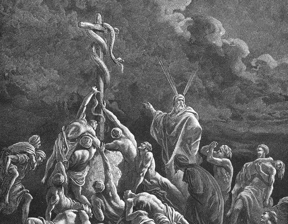 Moses bronze serpent